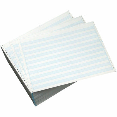 Domtar Continuous Paper, Multicolor, 14 7/8" x 11", 10 / Carton, DMR141207
