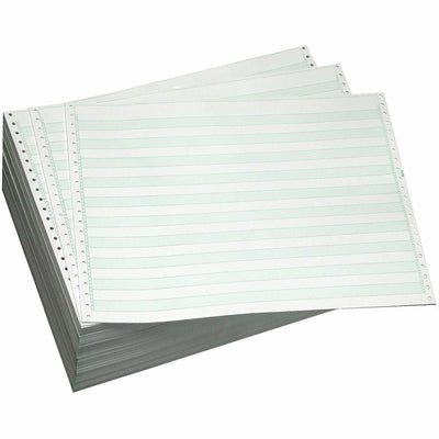 Domtar Continuous Paper, Multicolor, 14 7/8" x 11", 10 / Carton, DMR141108
