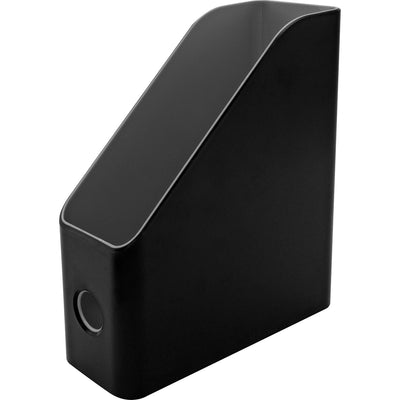 Advantus Fusion Magazine File, Black/Gray, AVT37677