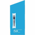 Georgia Pacific . Dixie Grab'N Go Forks, Black, 90 Per Box, Pack Of 6 Boxes, 90 / Box, DXEFM5W540