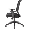 Lorell Horizontal Mesh High-Back Task Chair, Black, LLR00590