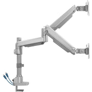 Lorell Mounting Arm for Monitor - Gray, 1 Each