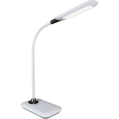 OttLite Enhance LED Desk Lamp with Sanitizing, White, OTTSCD0500S