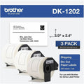 Brother DK Address Label, White, 3 / Pack, BRTDK12023PK