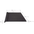 Allsop ErgoEdge Deskpad, Black, ASP32191