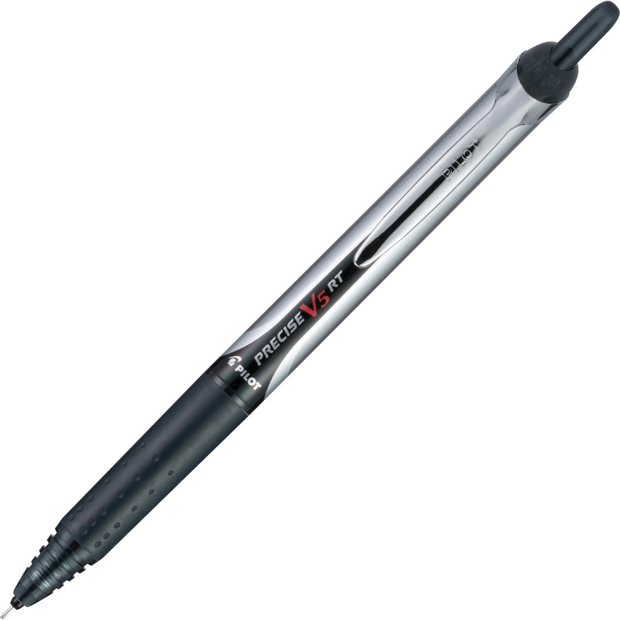 Pilot V5 Rollingball 0.5mm Retractable Pen, Black, Smooth Writing, 30 / Pack, PIL84067