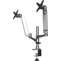 Kantek MA320 Mounting Arm for Monitor - Silver - TAA Compliant, KTKMA320