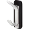 Lorell Magnetic Double Coat Hook, White, LLR02872