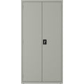 Lorell Wardrobe Storage Cabinet, Light Gray, LLR03089