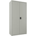 Lorell Wardrobe Storage Cabinet, Light Gray, LLR03089