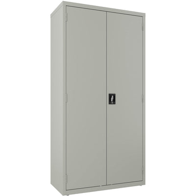 Lorell Wardrobe Storage Cabinet, Light Gray, LLR03089