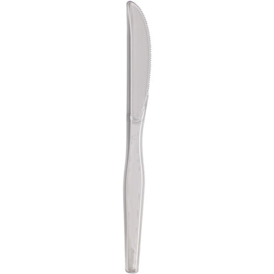 Georgia Pacific . Dixie Heavyweight Plastic Cutlery, Clear, 1000 / Carton, DXEKH017