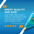 BIC Wite-Out Mini Correction Tape Pack, White, 1 Pack, BICWOTM11