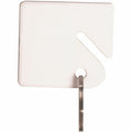 Sparco Square Key Tags, White, 1 Pack, SPR02887