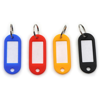 Carl Split Ring Key Tags, Assorted, 20 / Pack, CUI81020