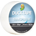 Shurtech Duck Transparent Duct Tape, Clear, DUC241380