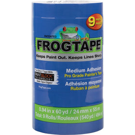Shurtech Duck Painter's Tape, Blue, 9 / Pack, DUC242751