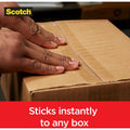 3M Scotch Box Lock Packaging Tape, Clear, 1 Roll, MMM3950RD