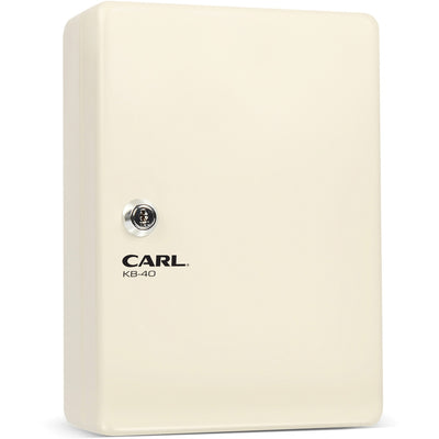 Carl Steel Security Key Cabinet, Ivory, 40 Key, CUI80038