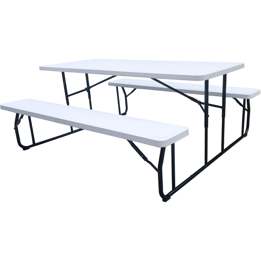 Iceberg Folding Picnic Table, Rust Resistant, ICE65925