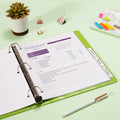 Avery Big Tab Insertable Plastic Dividers, Clear, 1 Set, AVE11835