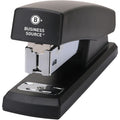 Business Source Half-strip Stapler, Black, BSN03197