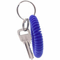 Sparco Split Ring Wrist Coil Key Holders, Assorted, 10 / Pack, SPR02884