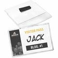 Avery Magnetic Style Name Badges, White, 8 1/2" x 11", 1 Box, AVE8781