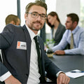 Avery Magnetic Style Name Badges, White, 8 1/2" x 11", 1 Box, AVE8781
