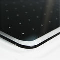 Floortex Viztex Glacier White & Black Plan & Grid Glass Dry-Erase Board - 17" x 23", FLRFCVGM1723WP
