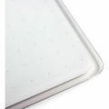 Floortex Viztex Glacier White Multi-Purpose Grid Glass Dry-Erase Board 24" x 36", FLRFCVGM2436WG