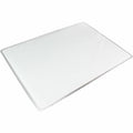 Floortex Viztex Glacier White Multi-Purpose Grid Glass Dry-Erase Board 24" x 36", FLRFCVGM2436WG