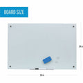 Bi-silque S.A MasterVision Magnetic Glass Dry Erase Board, BVCGL070107