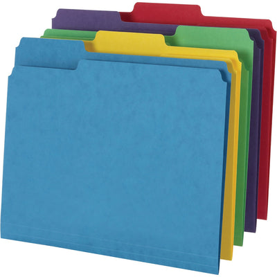 TOPS Pendaflex 1/3 Tab Cut Letter Classification Folder, Assorted, 8 1/2" Width x 11" Length, 50 / Box, PFX86466P