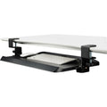 Kantek Clamp Mounted Tilting Keyboard Tray, Black, KTKKT165