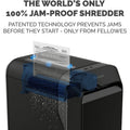 Fellowes Powershred LX190 Cross-cut Shredder, Black, FEL5501701