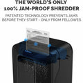 Fellowes Powershred LX170 100% Jam Proof Cross-cut Shredder, Black, FEL5501401