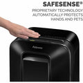 Fellowes Powershred LX170 100% Jam Proof Cross-cut Shredder, Black, FEL5501401