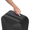 Fellowes LX45 Cross-cut Shredder, Black, FEL4400201