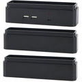 First Base DAC Stax MP-232 Monitor Riser Block Kit with 2 USB Charging Ports, 1 Set, DTA02270