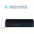 First Base DAC Stax MP-232 Monitor Riser Block Kit with 2 USB Charging Ports, 1 Set, DTA02270