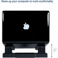 First Base DAC MP-220 Non-Skid Laptop Stand With 4-Port USB 3.0 Hub, Black, DTA21680