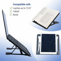 First Base DAC MP-224 Portable Laptop Stand With 6 Height Levels, Black, DTA21688