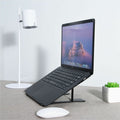 First Base DAC MP-224 Portable Laptop Stand With 6 Height Levels, Black, DTA21688