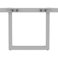Lorell Relevance Series Middle Unite Leg, Silver, LLR16252