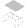 Lorell Revelance Conference Rectangular Tabletop, Other, LLR16256