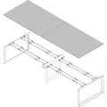 Lorell Revelance Conference Rectangular Tabletop, Other, LLR16258