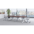 Lorell Premium Executive Mesh Mid-back Sling Chair, Gray, LLR40207