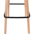 Lorell Modern Low-Back Stool, Black, LLR68563