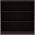Lorell Laminate Bookcase, Espresso, LLR18276
